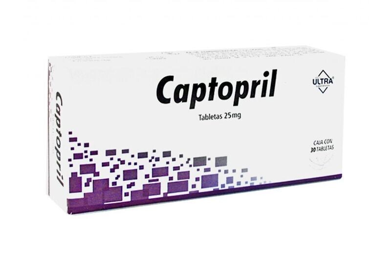 Captopril 25mg Tab 30
